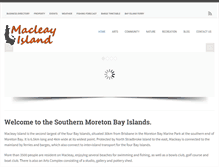 Tablet Screenshot of macleayisland.net